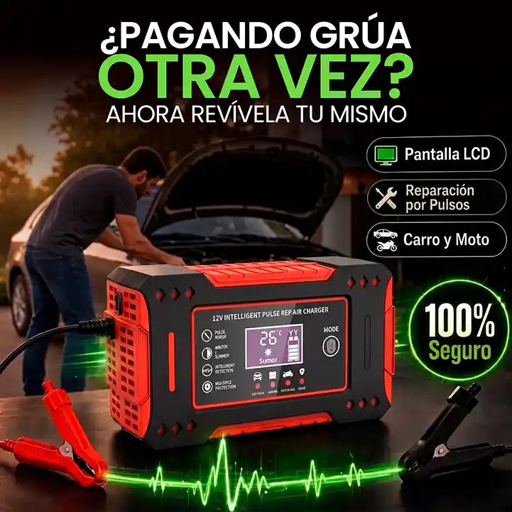 Cargador De Bateria Para Coche 12v Nova Esencia