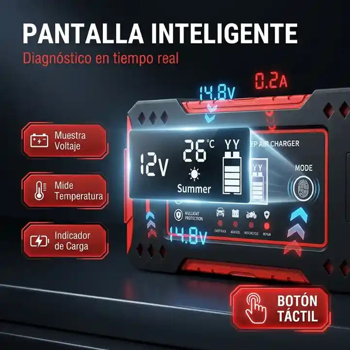 Cargador De Bateria Para Coche 12v Nova Esencia