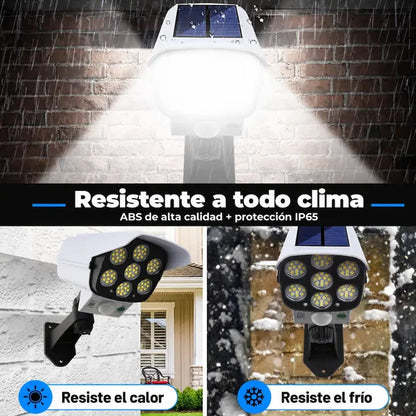 Foco Solar con Sensor | Luz y Disuasión Nova Esencia