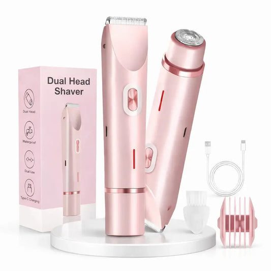 LumiSkin™ – Depiladora con doble cabezal 2 en 1✨ Nova Esencia