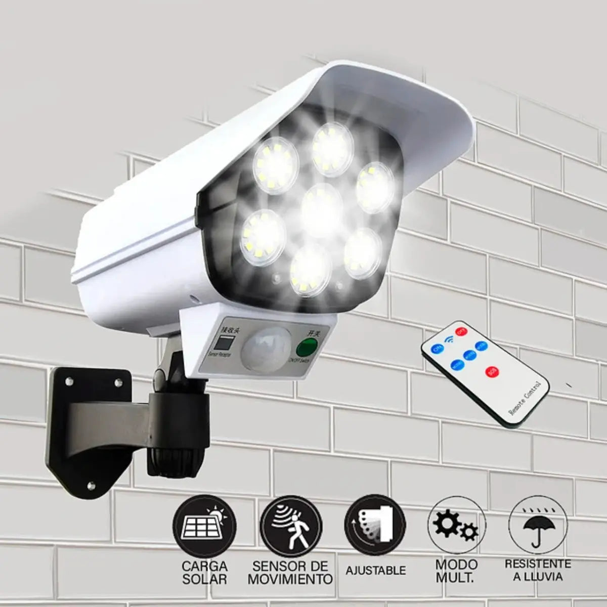Foco Solar con Sensor | Luz y Disuasión Nova Esencia