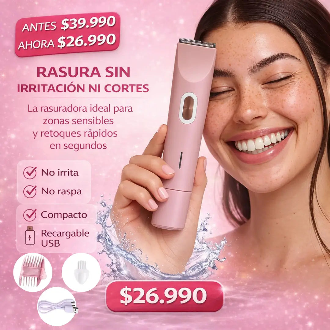 LumiSkin™ – Depiladora con doble cabezal✨ Nova Esencia