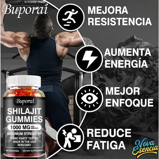 Shilajit Gomitas Nova Esencia