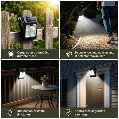 ClipLight Pro — Luz Solar con Sensor de Movimiento Nova Esencia