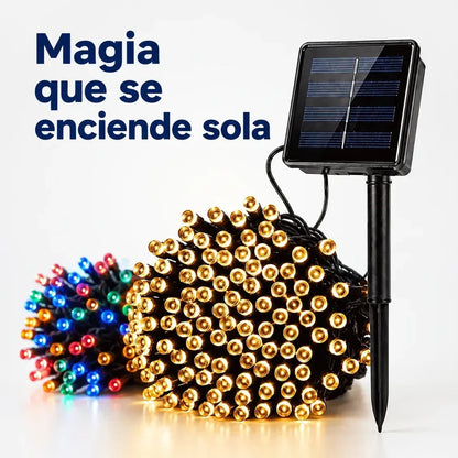 Luces Salares Navideñas 20 metros 200 LED Nova Esencia
